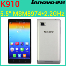 Original Lenovo Vibe Z K910 phone 5 5 inch FHD Snapdragon 800 Quad Core 2 2GHz