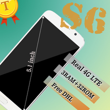 Real 4G LTE HDC S6 phone Free shipping MTK6592 Octa core s6 mobile phone Android Lollipop 3G Ram 32GRom G920F MTK6735 cell phone
