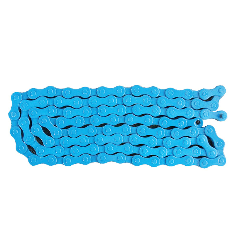 blue bike chain