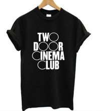 TWO DOOR CINEMA CLUB T SHIRT Northern Irish INDIE ROCK BAND MUSIC Men T shirt Casual Cotton Tee Short Sleeve T-shirt