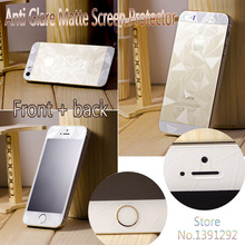 Anti Glare Matte Screen Protector for iPhone5 5S 3D Screen Protective Film, with Retail Package Free Shipping