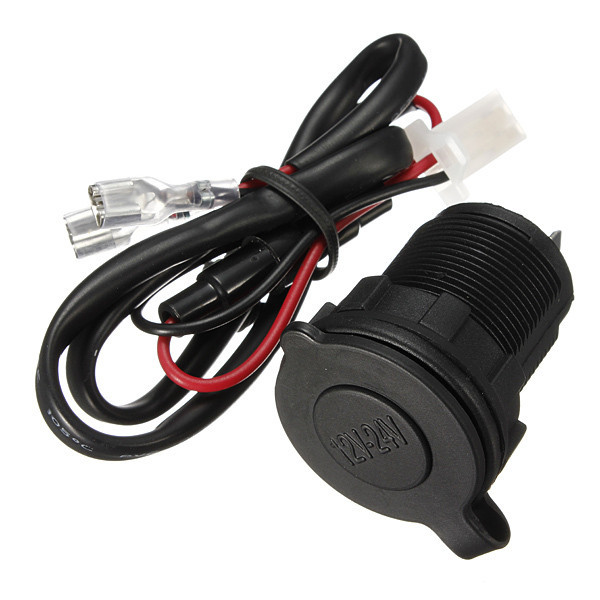Car-Charger-styling-Motorcycle-Motorbike-Plug-12-24V-Cigarette-Lighter-Power-Adapter-Socket-Outlet-For-GPS (1)