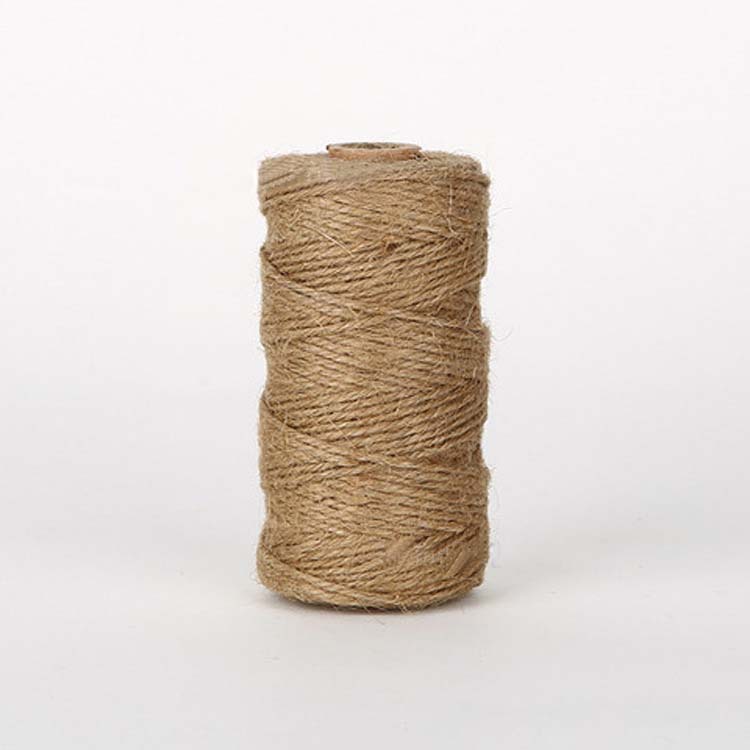 100M 1mm Thin 2 shares rope, Natural Jute Twine Cord DIY/Decorative Handmade Accessory Hemp Jute Rope For Paper crafting