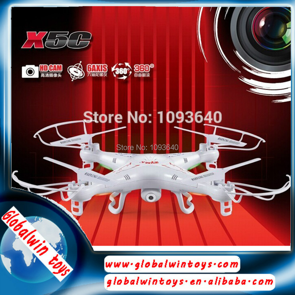 2016 New Syma X5C 2 4Ghz Radio Control Copter With HD Camera LCD Transmitter 4ch mini