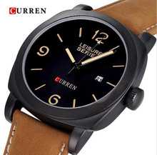 TopSale!CURREN Men Watches Top Brand Luxury Men Military Wrist Watches Men Watch Waterproof Relogio Masculino quartz Wrist watch
