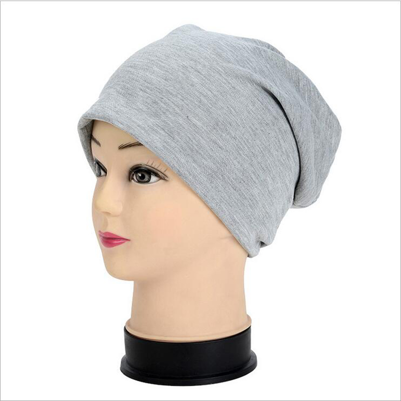 Autumn Winter Fashion Adult Cap Knitted Cotton Warm Gorro Casual Casquette & Beanies Solid Color Hip Hop Unisex Cap Hat Chapeau