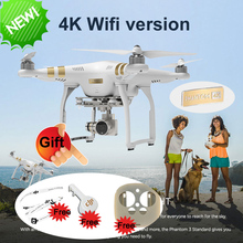 DJI Phantom 3 4k Version Rc Drone with Camera HD 4k 3Aixs Gimbal FPV Quadcopter VS DJI Phantom 3 Professional Fast Shipping