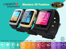 New GPS Uwatch U18 IPS Screen Dual-Core Android 4.4 Chip Bluetooth 4.0 Sleep Monitor Smart Watch Andriod Smartwatch