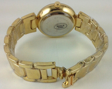 New Luxury Brand Gold alloy Geneva Watch Women Watches Men Clock Digital Diamond quartz watch Casual