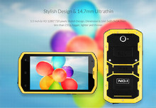 Original No 1 X2 4G LTE Waterproof IP68 smartphone 5 5 1280x720 MSM8916 Quad Core 1GB