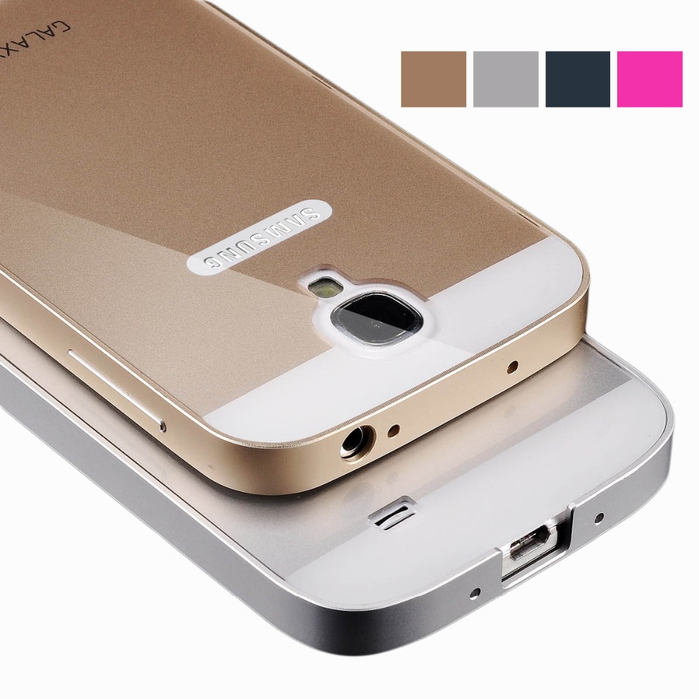 luxe aluminium koffer voor samsung galaxy capaciteit s4 s5 i9500 i9600 telefoon accessoires