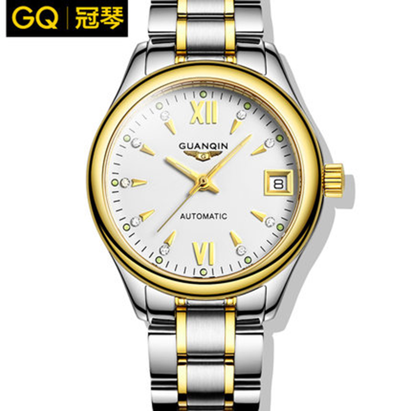 GUANQIN Top Brand Luxury Fashion Quartz Watch Women Luminous Waterproof Women s Watches Relojes Mujer relogio