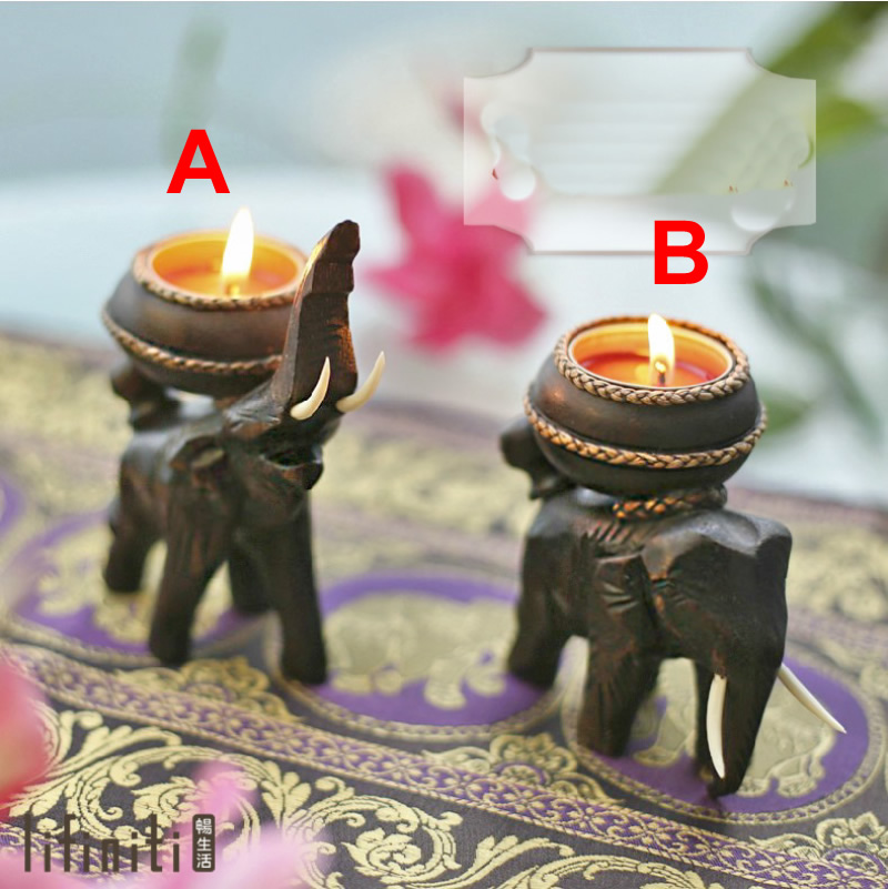 Compra candelabros elefante online al por mayor de china ...