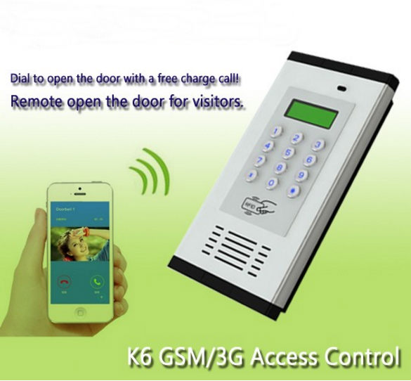Yobangsecurity Wireless Audio Intercom Gsm Gate Door Opener Remote