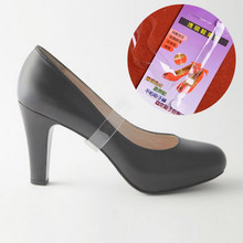 1Pair Invisible Elastic Silicone Transparent Shoelaces For High Heel Shoes, Clear Shoe Laces Shoelace Straps Shoe Accessories