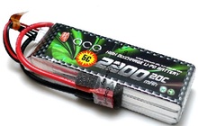 ACE Gens Lipo battery 11.1V 2200mAh 20C 3S High Discharge Lipo Battery -US Shipping