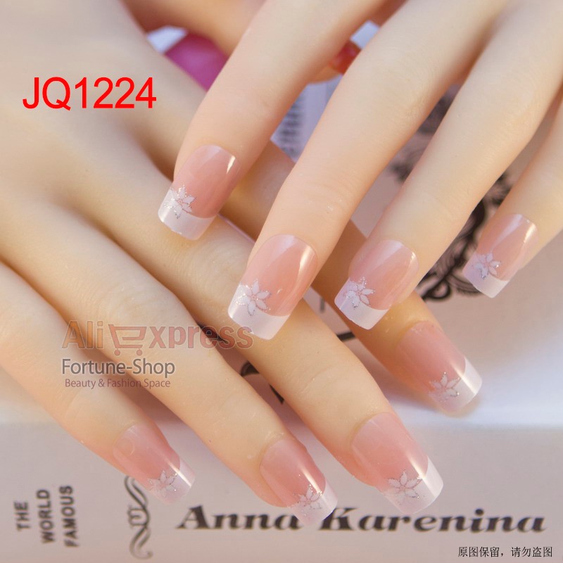 Jq Acrylic Nails False Nail Full Fake French Tips Pre Design Jq Acrylic Nails False Nail Full Fake French Tips Pre Design With Free Glue Jq057 Designs From Ruhui 20 72 Dhgate Com