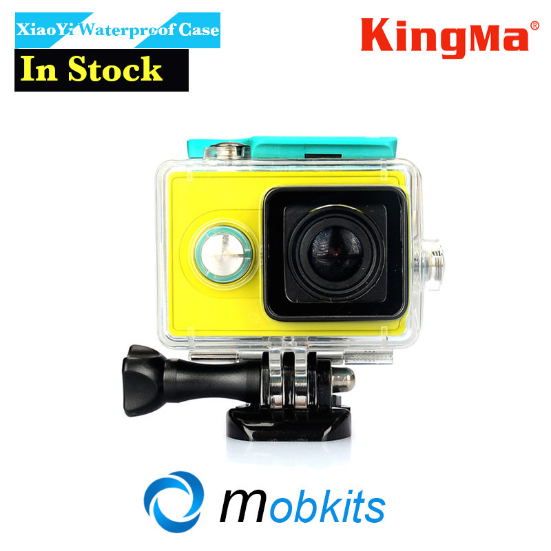 In Stock KingMa XiaoMi Yi Camera Waterproof Case Diving 45M Deep Yi Waterproof XiaoYi XiaoMi Action Camera Case Accessories