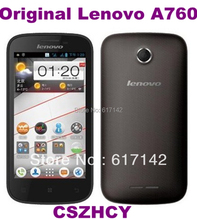5pcs/lot Original Lenovo A760 Unlocked Dual SIM Quad Core Smart Mobile phone 4.5’Inches 5MP Wifi DHL EMS Free shinpping