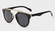 Super Star Fashion Sunglass 2015 new cat eye coating sunglasses women brand designer vintage sun glasses