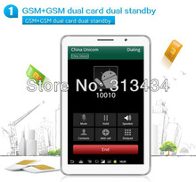 9 Inch Galaxy GPS Bluetooth Phablet Android 4 2 MTK6572 Dual Core 2G GSM Phone Call
