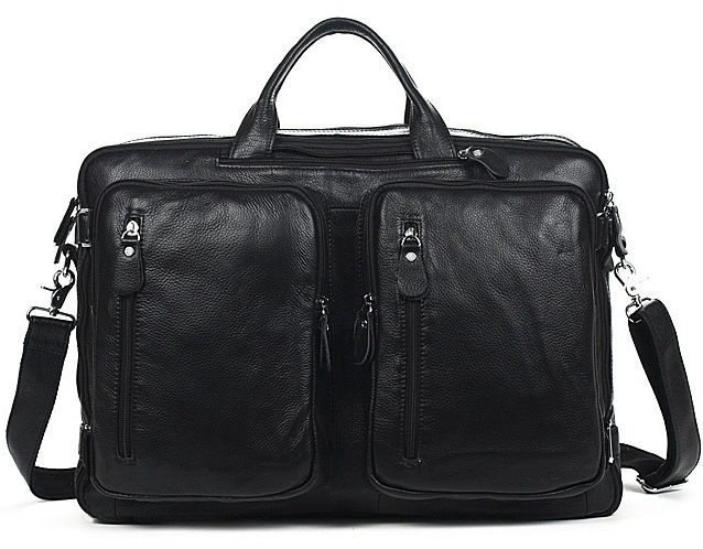 2015 Multi Function 100% Genuine Leather Men Messenger Bag Large Crossbody Bags for Men leather ...