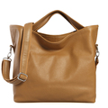 2014 New Hot Vintage Oil Genuine Leather Women Messenger Bag Casual
