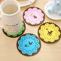 silicone dining table placemats coaster coffee cups drinks kitchen accessories mat cup bar mug placemats coaster