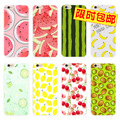 painted fruit case for iPhone5s 6s 6plus case mobile phone shell ultra thin TPU protective shell