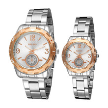 Moda 2015 loose large hombres reloj de acero inoxidable de los relojes de cuarzo observadores militares Wriswatch marcas de lujo