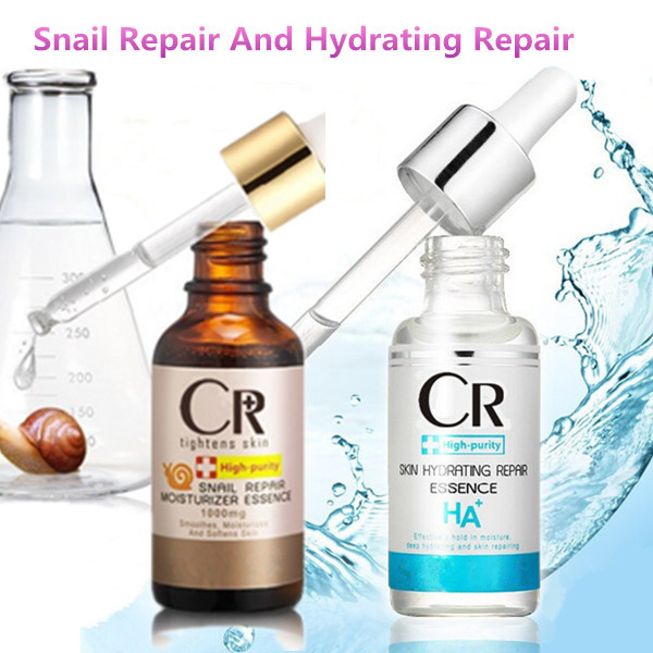 1 X Hydrating Repair Essence and 1 X Snail Repair Moisturizer Essence Skin care Whitening cream