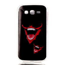Cute cartoon individuality TPU + IMD back cover cases for Samsung Galaxy Grand DUOS i9082 i9080 Neo Plus i9060 i9062 phone cases