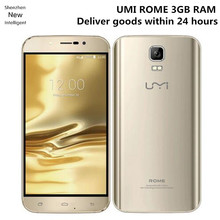 Original UMI Rome 4G LTE FDD MTK6753 Octa Core Smartphone 5.5inch HD 1280×720 Android 5.1 3GB RAM 16GB ROM Dual Sim Smart Phone