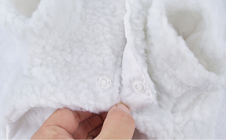 Fashion Pet Costume Samll Dog Clothes Coat White Sheep Puppy Hoodie Chihuahua Clothing In Winter Warm Apparel Size XS S M L XL 11612