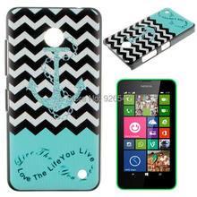 New Arrival Fashion Design Pattern Hard Back Case Cover For Nokia Lumia N630 N 630 cell