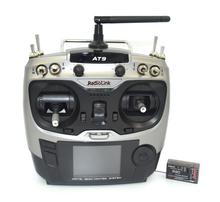 Free Shipping 2.4G 9ch system Radiolink AT9 rc radio Transmitter & Receiver TX + RX for Drone