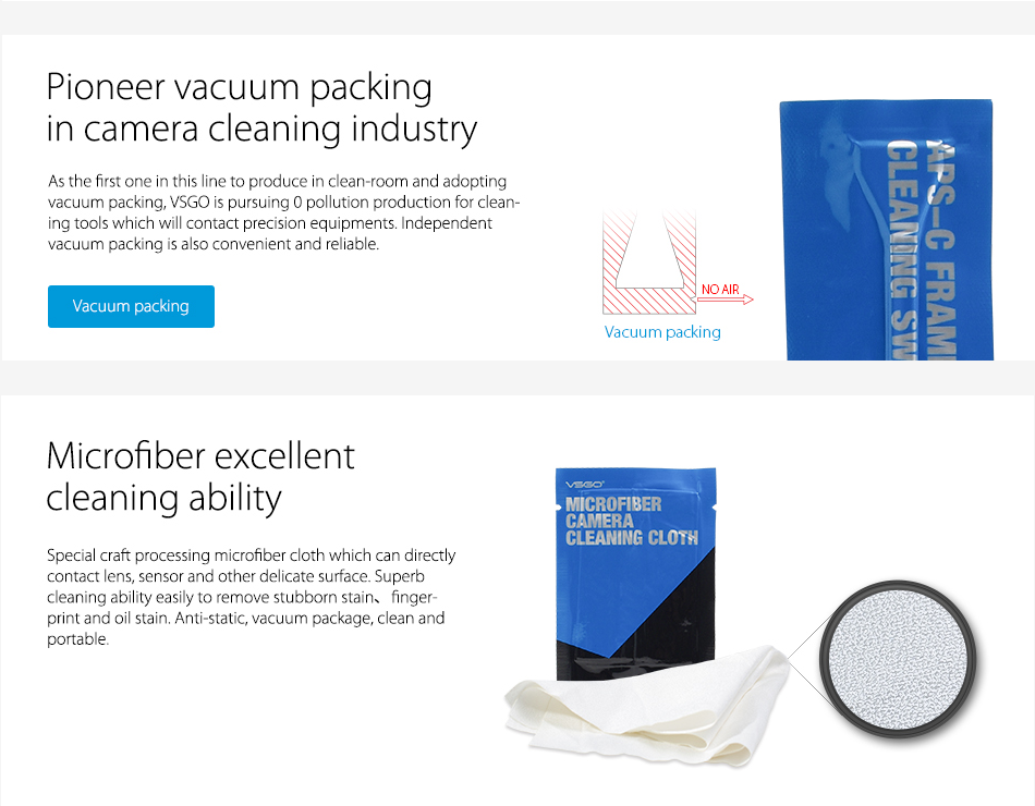 DUST BLOWER+Microfiber Cloth+CCD Cleaning Swab AIR BLOWER Kit for Digital Camera