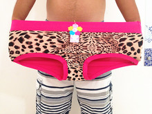 Sexy lingeries Briefs Women women’s Panties Plus SizeTall waist belly in leopard print XXL-6XL Mother Underwears