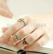 2015 new korean jewelry wholesale retro personalized cross ring for Women for Men price gift free shipping