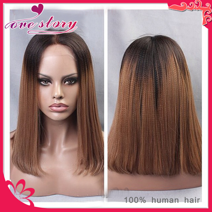 Italilian yaki del pelo humano pelucas bob corte de pelo recto updo ... Italilian yaki del pelo humano pelucas bob corte de pelo recto updo ...