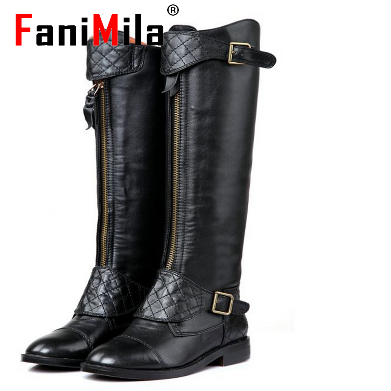Фотография Free shipping over knee natural genuine leather high heel boots women snow warm boot shoes R5468 EUR size 34-39