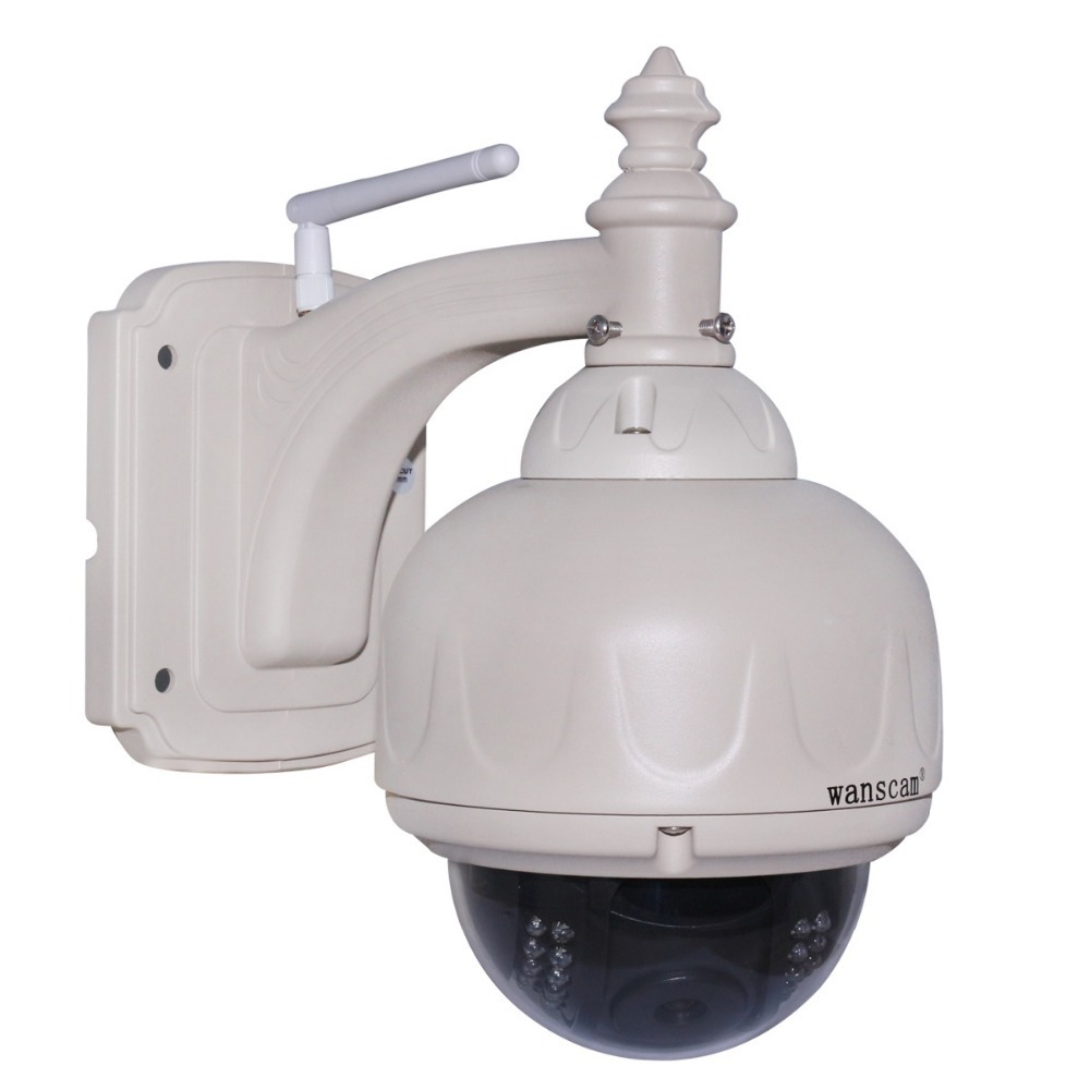 Wanscam 720P HD PTZ 3x Optical Zoom Pan/Tilt WiFi Outdoor ...