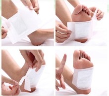2pic lot Detox Foot Patch China Medicament to lose weight cure fatigue No side effiects Without