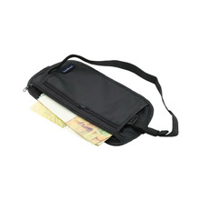 1pc Travel Storage Bag Money Security Purse Waist Pack PurseMoney Coin Cards Passport Waist Belt Tickets