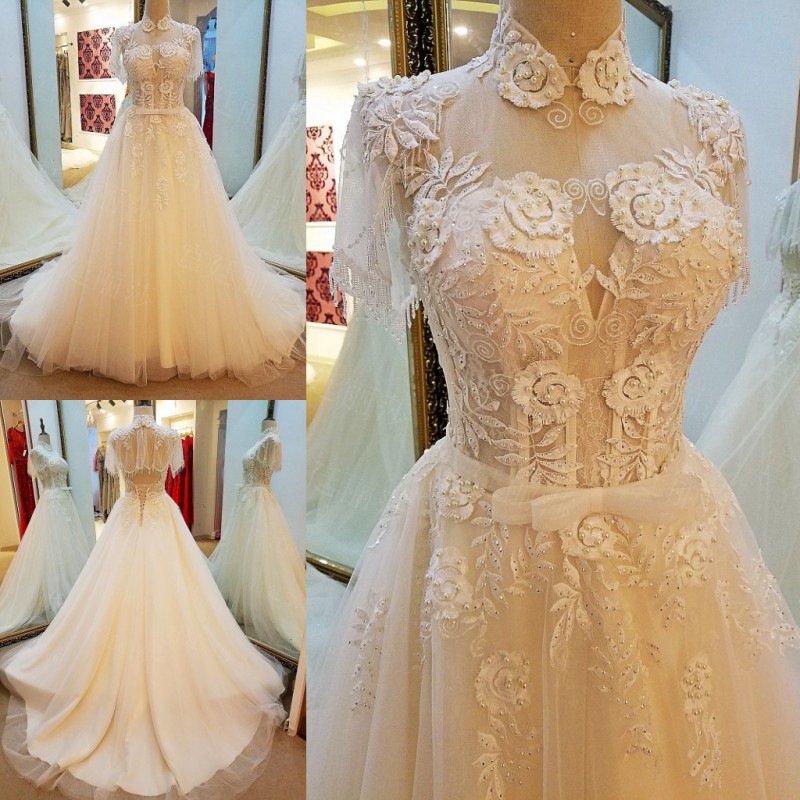 Online Get Cheap Wedding Dresses for Short Brides