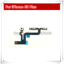 10pcs/lot New Volume Mute Control Silent Button Flex Cable For iPhone 6S Plus 5.5” Replacement Repair Parts Free Shipping