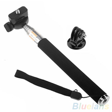 New Extendable Handheld Monopod Tripod Mount For GoPro Hero 4 3+ 3 2 1 SJ4000