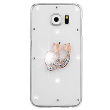 luxury crystal Rhinestone Case For samsung galaxy Note 3 N9000 mobile phone accessories plastic diamond bling