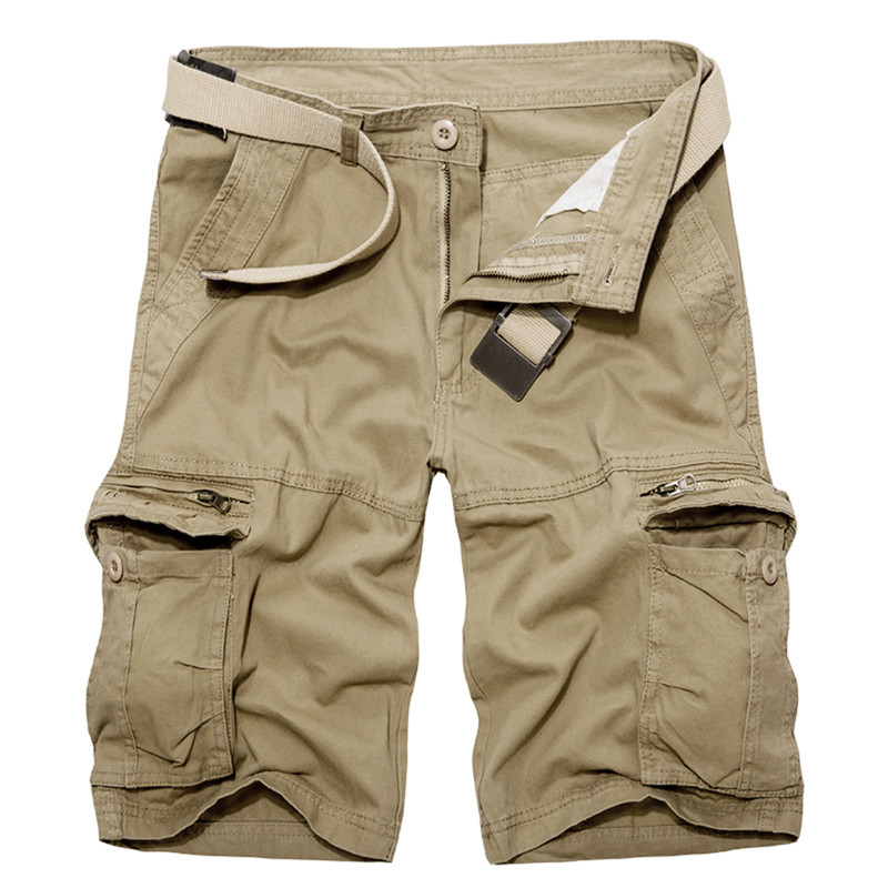 zippered cargo shorts