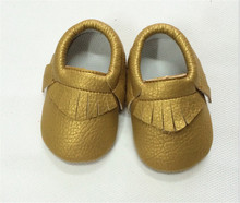 Freshly Picked PU leather Fringe baby moccasins for girls boys kids shoes soft sole leather moccs